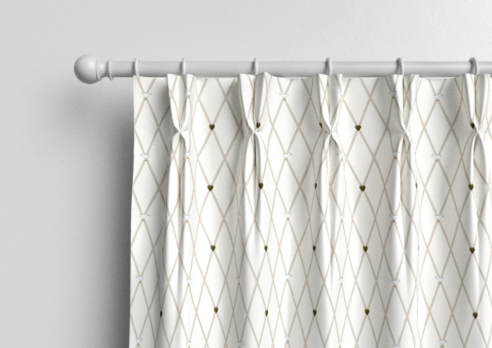 Puddle Down, Trellis Down - Made to Measure Curtains - Image 10